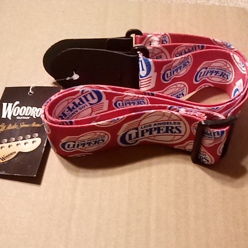 NBA Woodrow guitar strap LA clippers